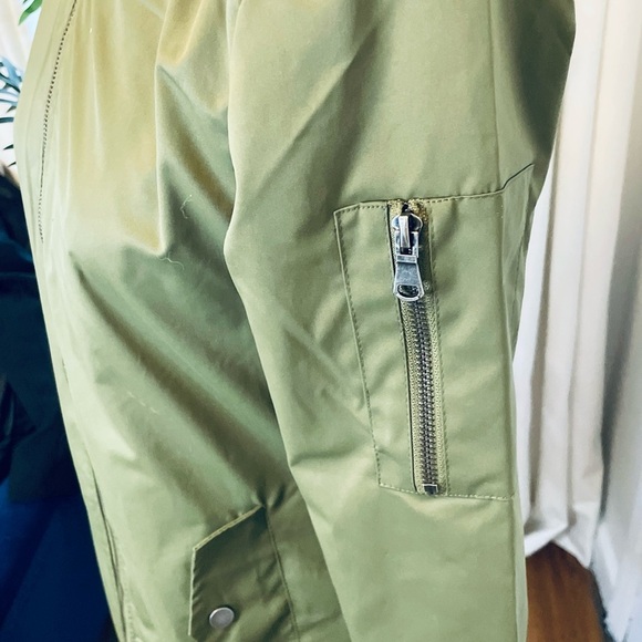 LA COALITION Long Bomber Jacket - Picture 12 of 17